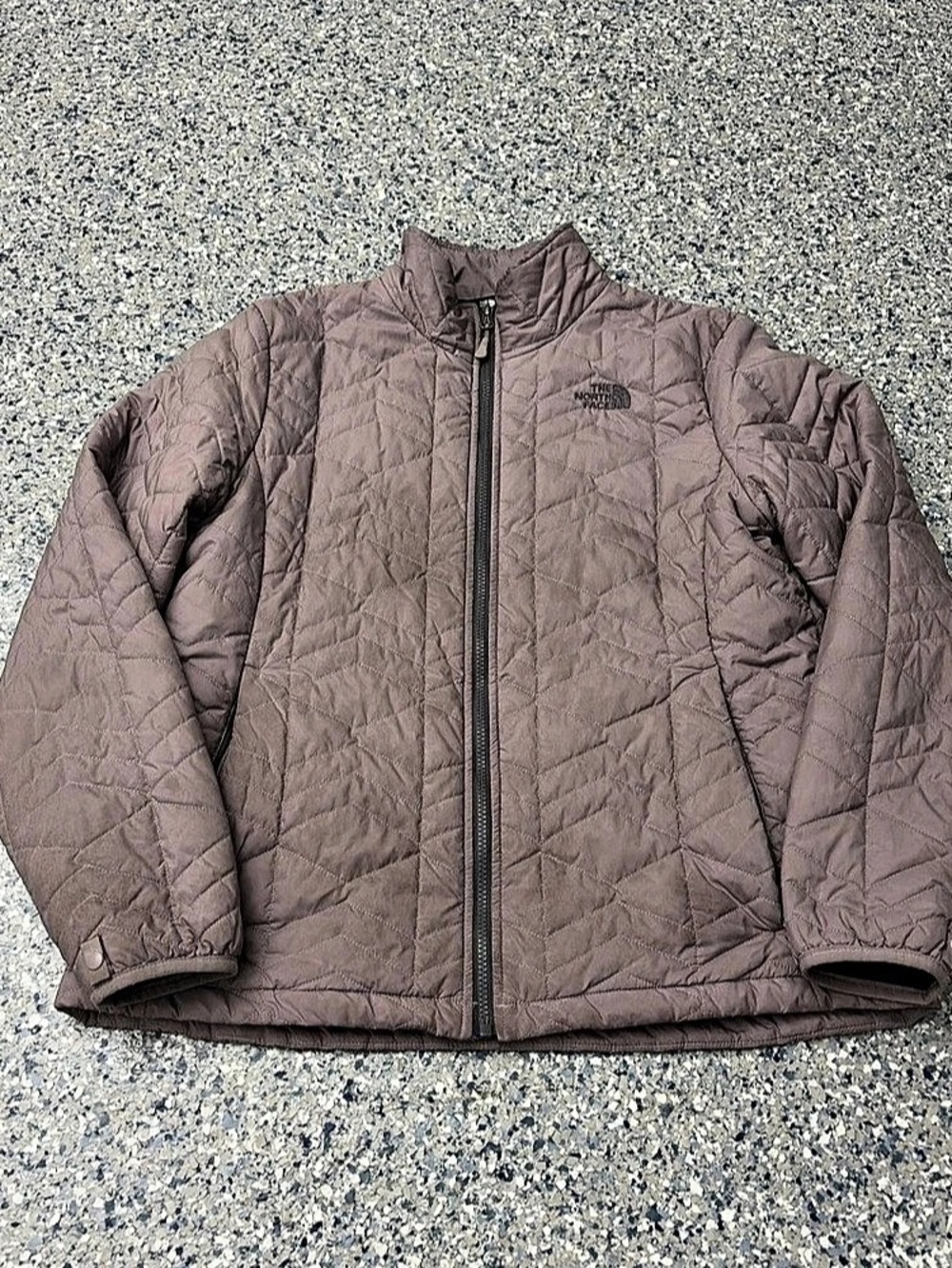 The North Face Jacket Quilted Purple Women's XL
